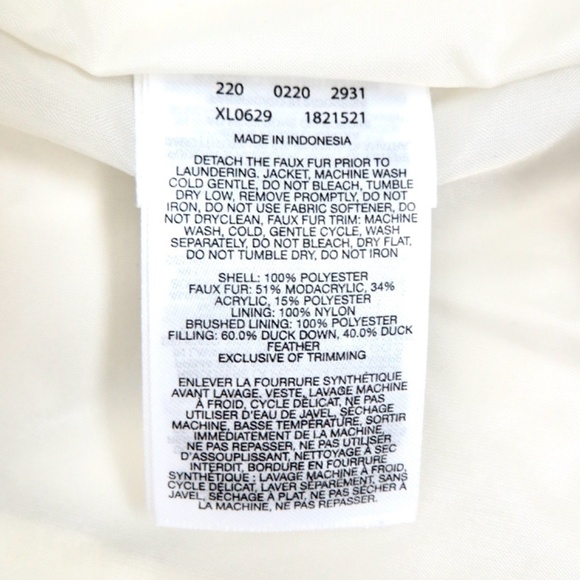 NEW! Columbia Houndstooth Icy Heights ii Puffer Down Jacket SZ S - Picture 14 of 15